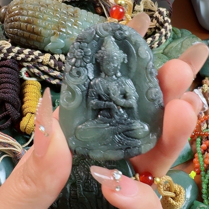 和田玉把件未镶嵌