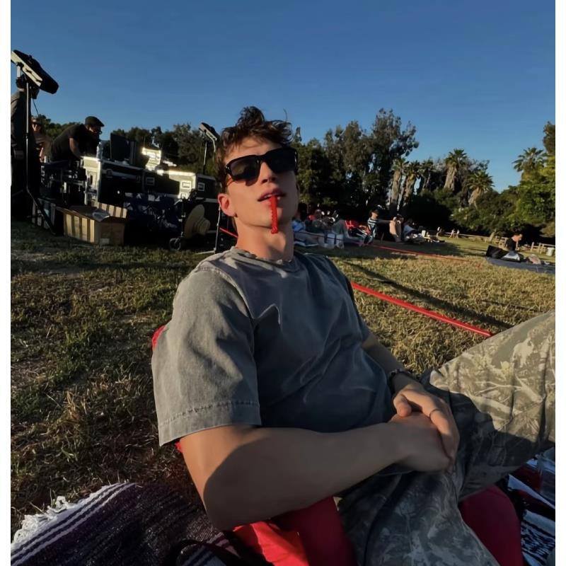 【白马CH钛镁】25秋季新款重磅纯棉百搭休闲长T KLX-CHTX1976047