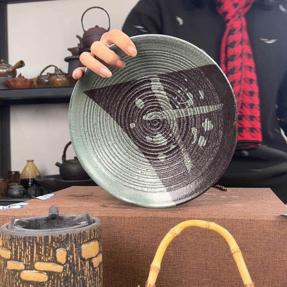 紫泥茶壶紫砂粗陶茶器