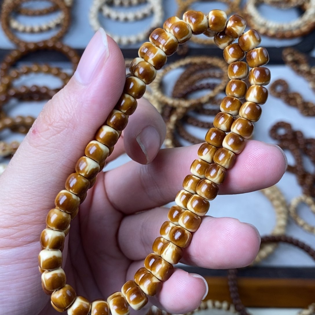 手串紫金鼠乙*三花实心鼠尖纯肉6