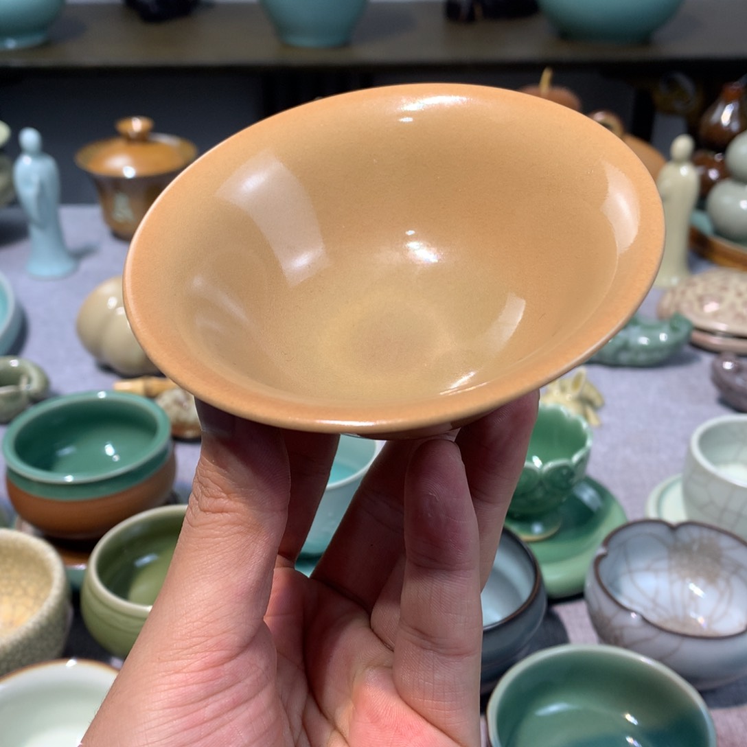 龙泉青瓷手工斗笠