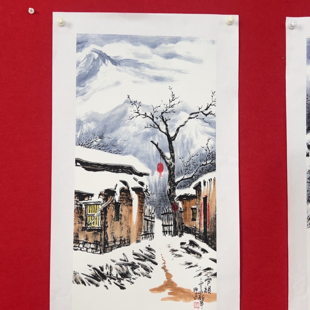 国画绘画国画作品