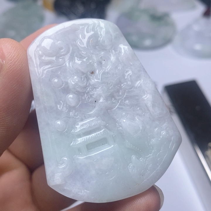 颈饰未镶嵌翡翠翡翠