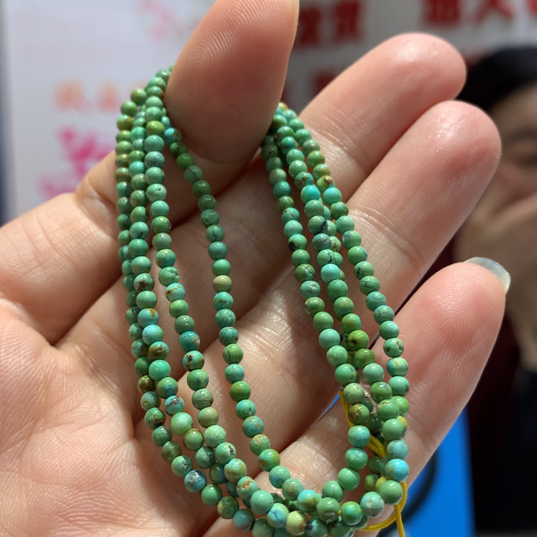 绿松石长链未镶嵌