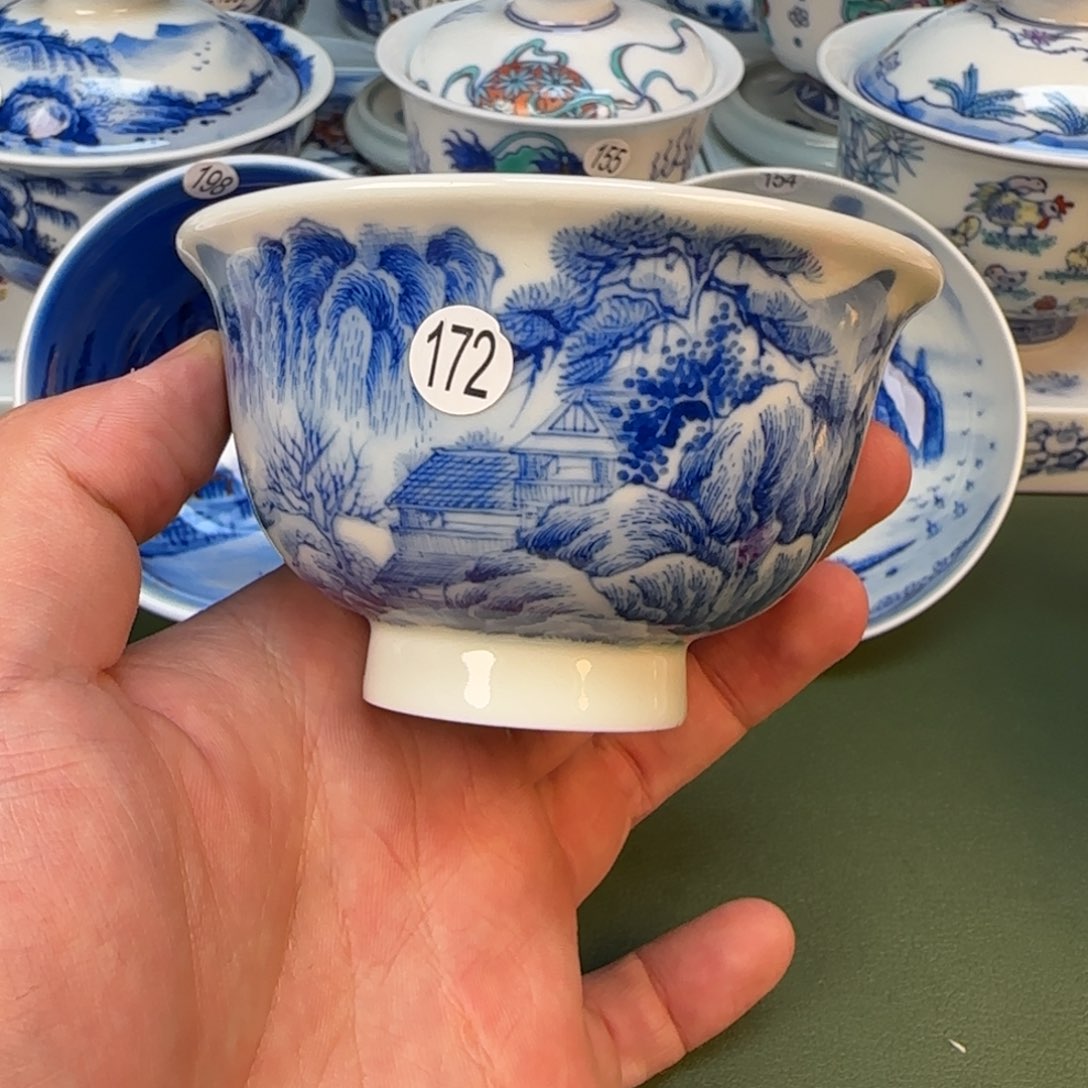 彦祖纯手工手绘茶具172