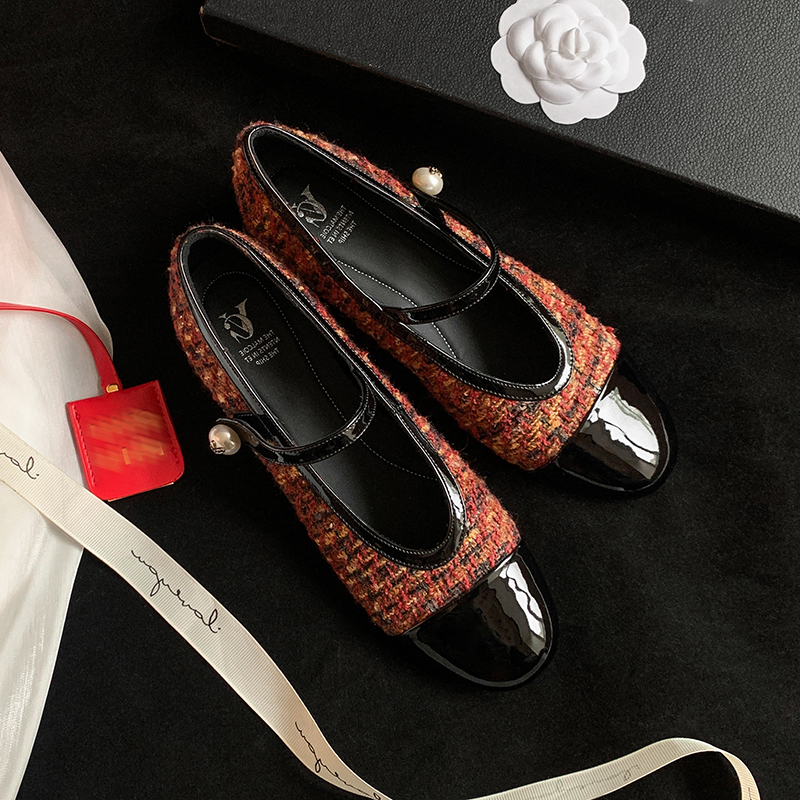 DJ时尚单鞋-A6039黑色