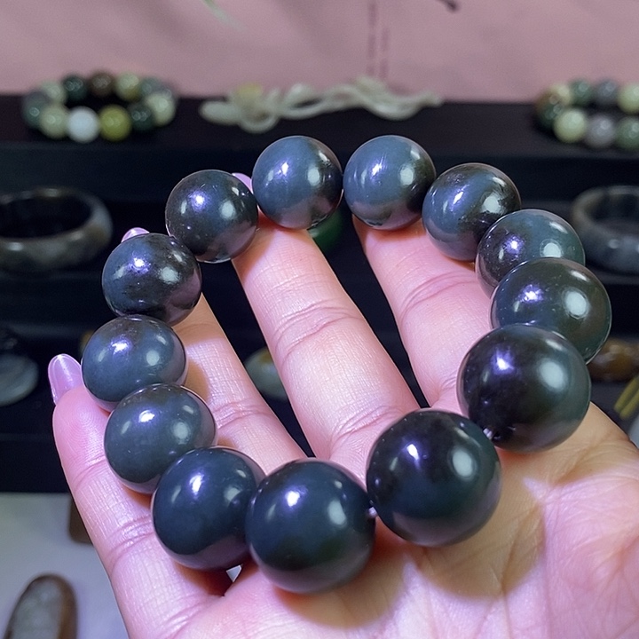 和田玉未镶嵌手链和田玉卡18