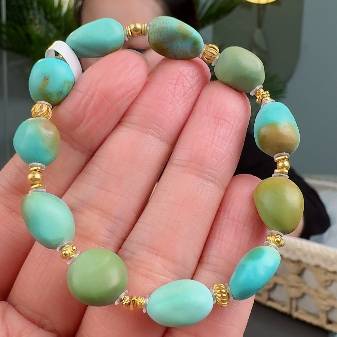 绿松石珠宝奇石未镶嵌