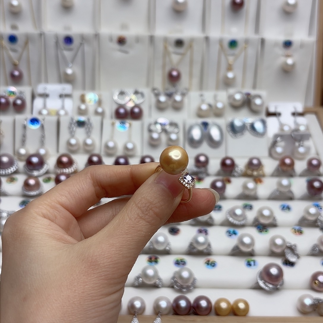 淡水珍珠颈饰银S925镶嵌无****梵