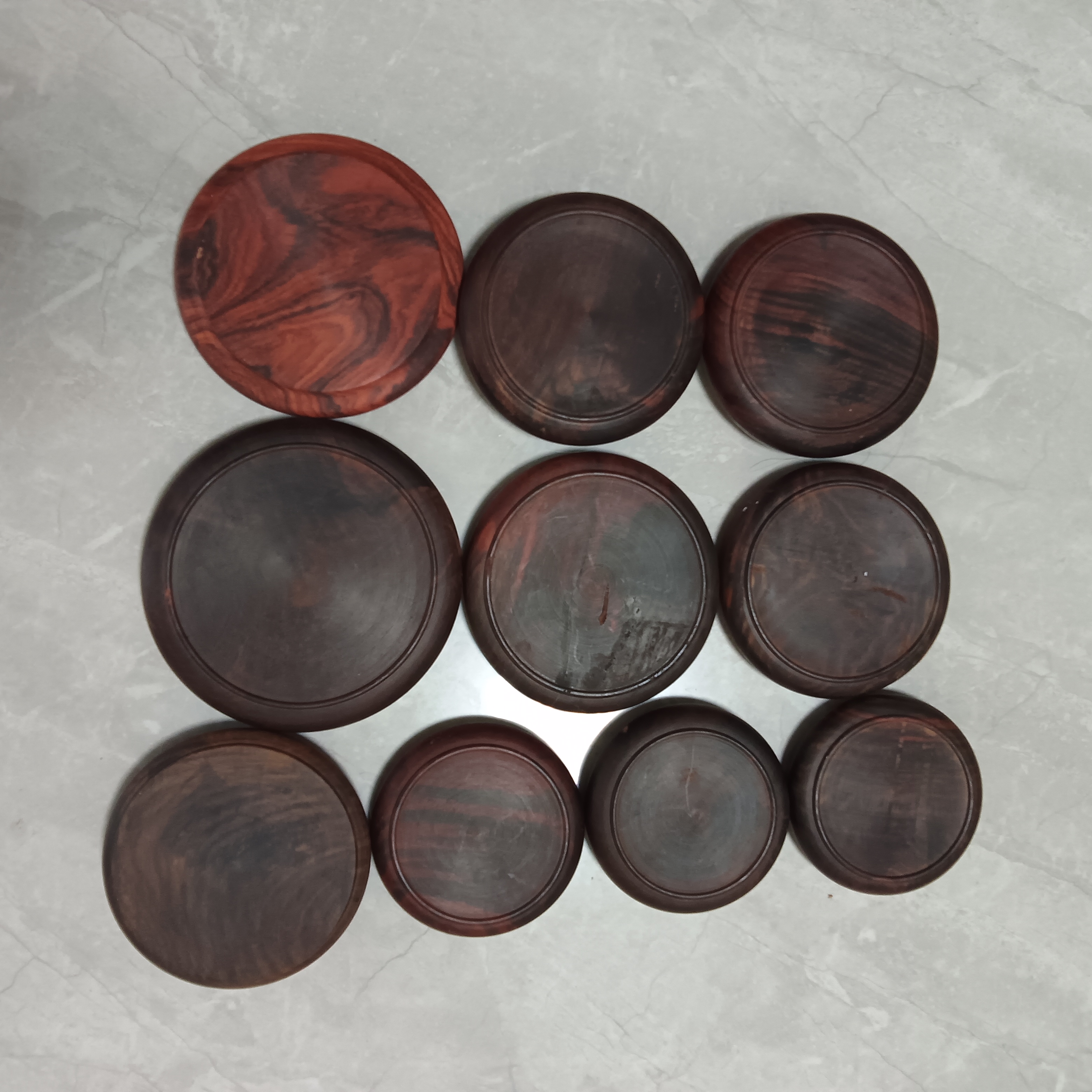 杯垫、手把件花瓶，老挝大红酸枝木制品代替链接直播间截图为准