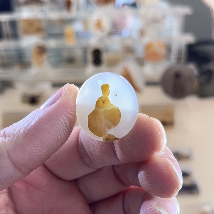 玛瑙/玉髓未镶嵌吊坠(不含链)