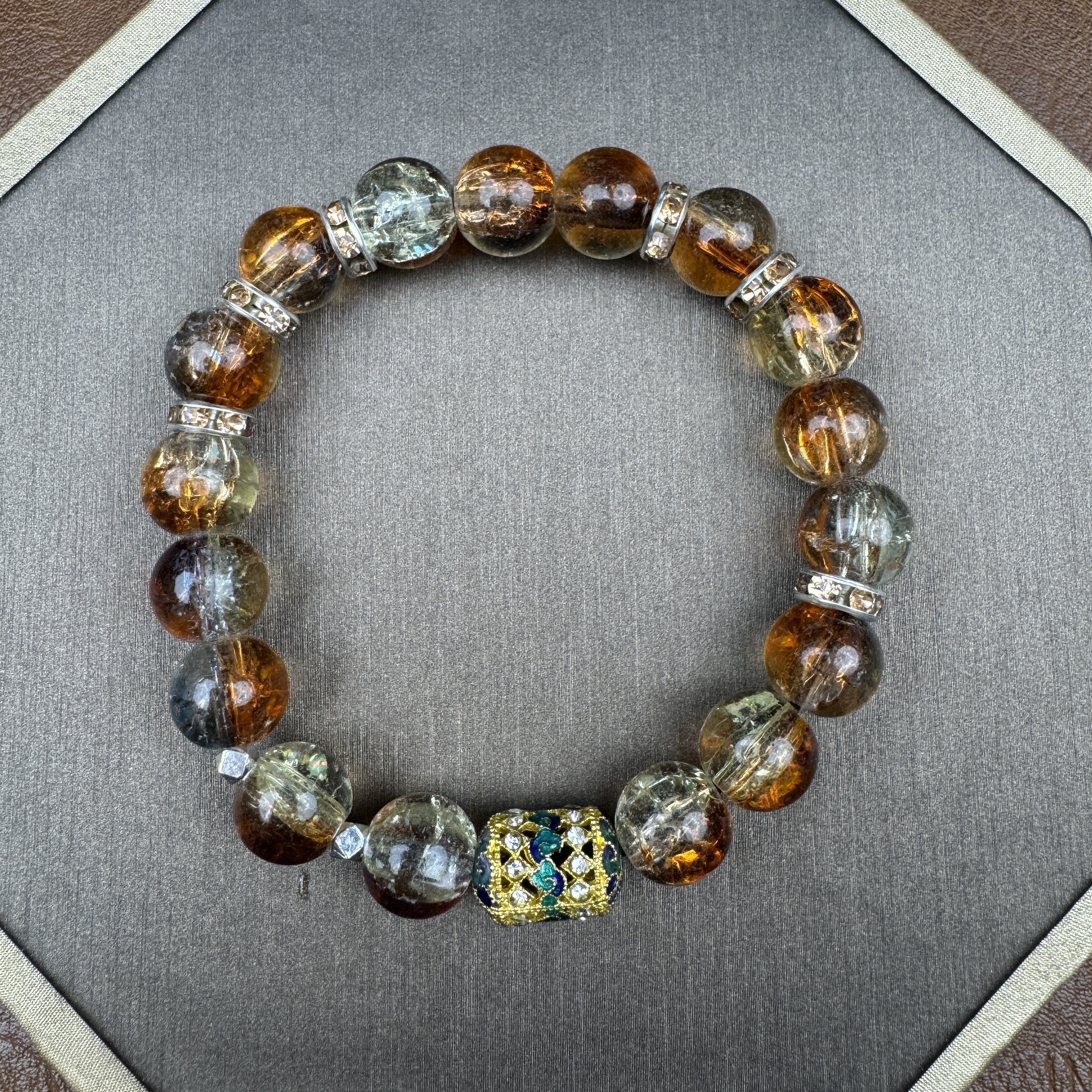 景泰蓝黄水晶-无礼盒-@@SP612