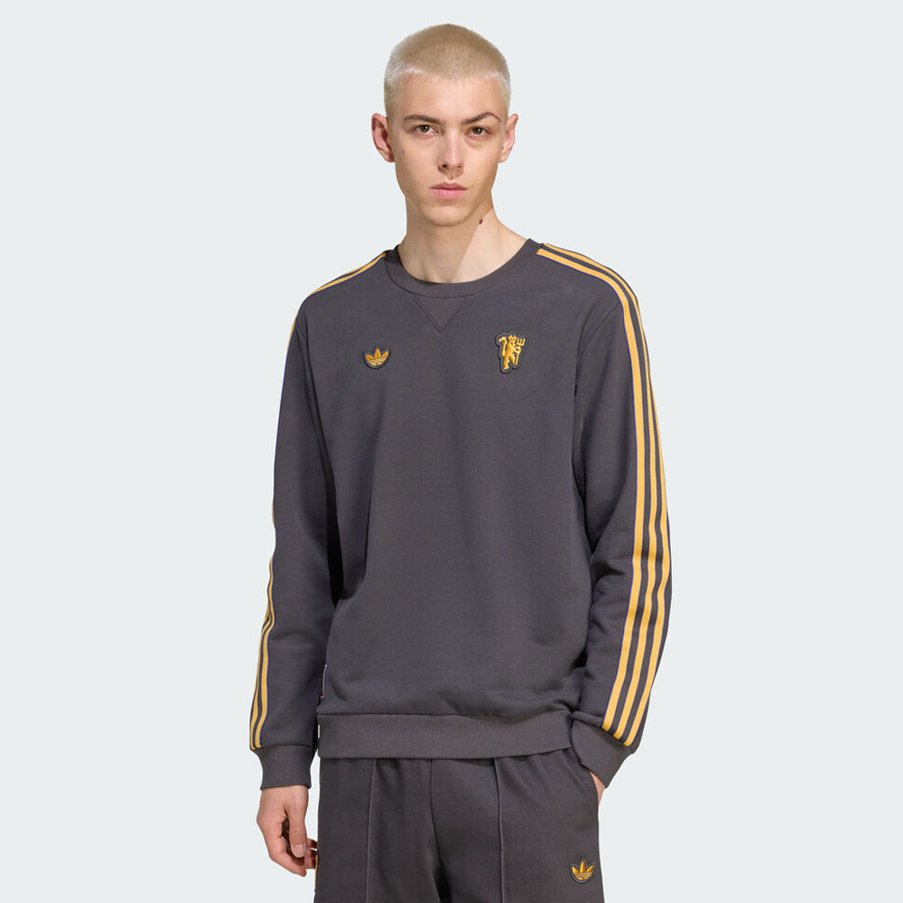 adidas阿迪达斯男子运动休闲套头衫卫衣JN2824
