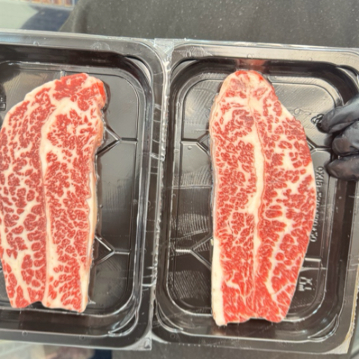 原切牛排澳洲谷饲纯血安格斯牛小排 花纹好