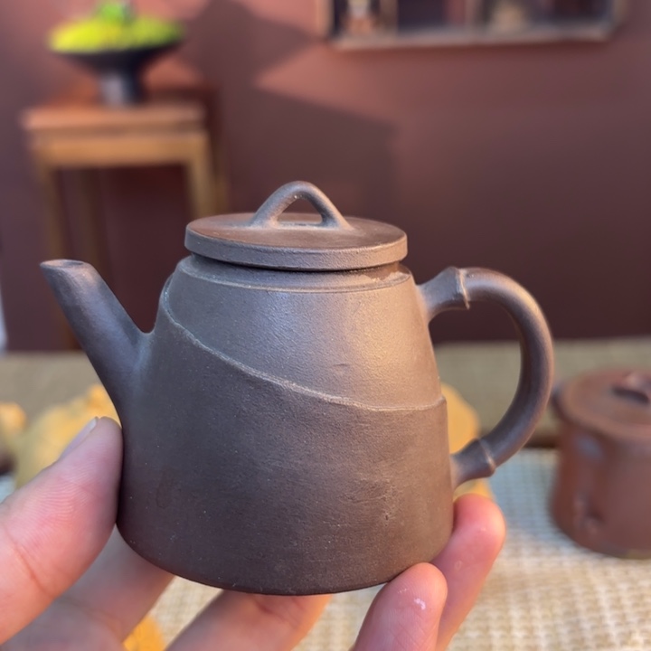 紫砂茶壶紫砂我做的
