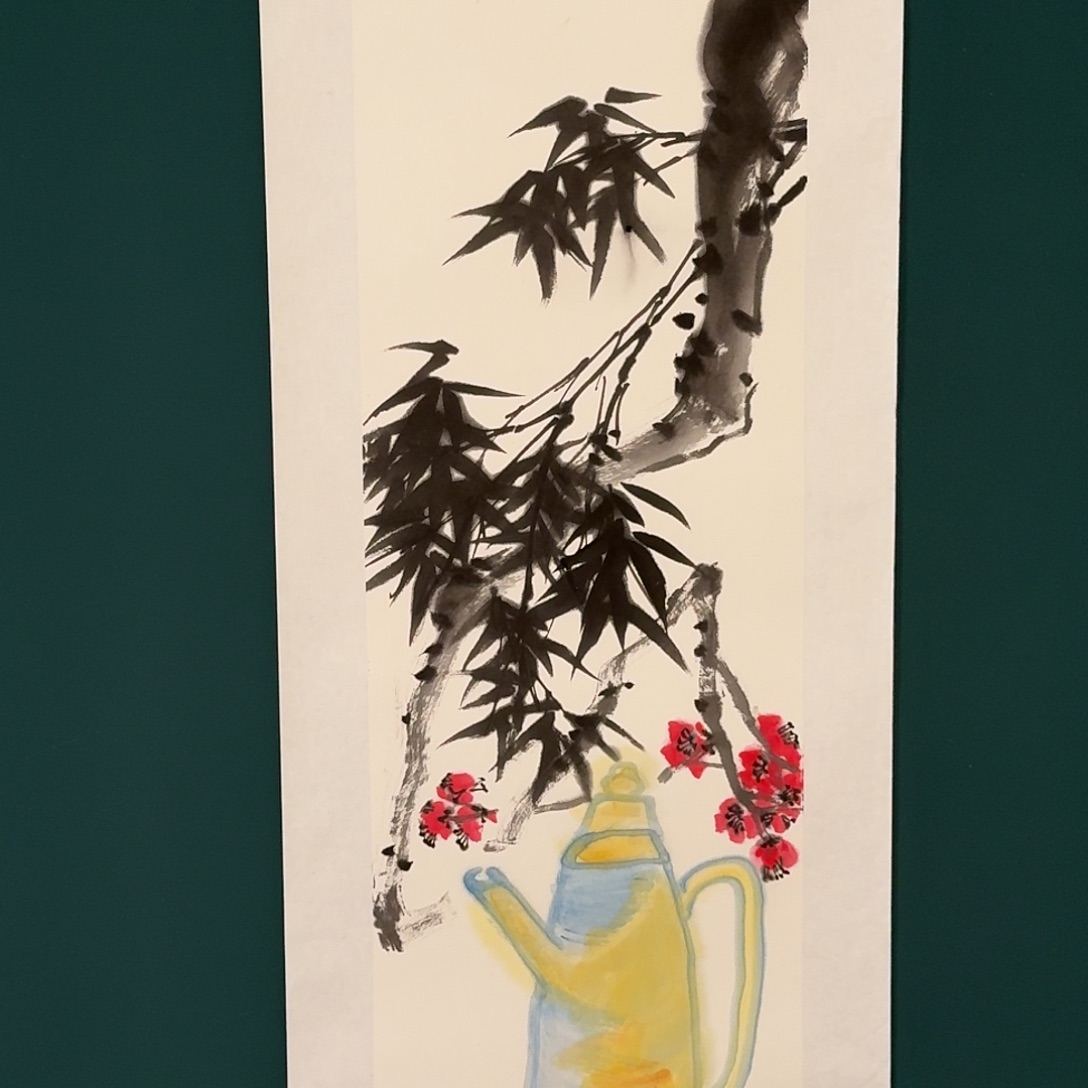 国画溥文彬老师的作品