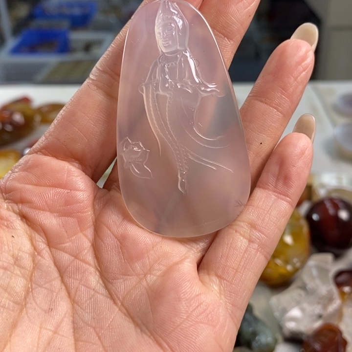 玛瑙/玉髓吊坠(不含链)未镶嵌