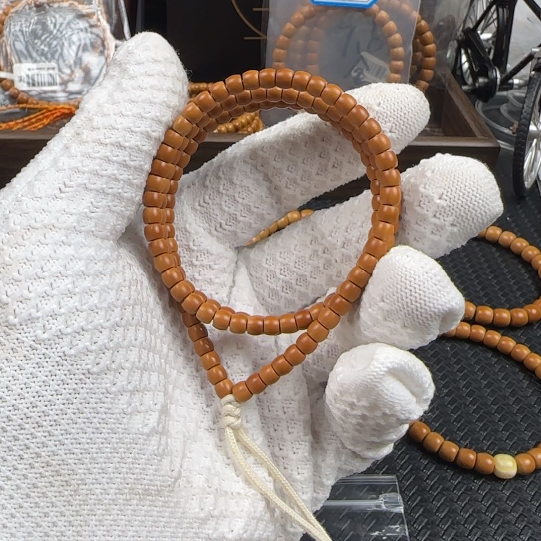 橄榄核吊坠5.0mm老挝核尖直切140颗