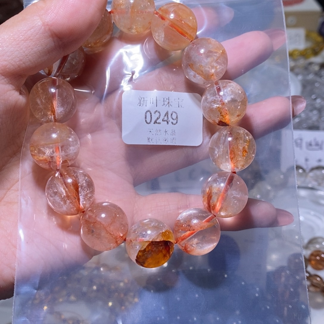 水晶手链未镶嵌手链