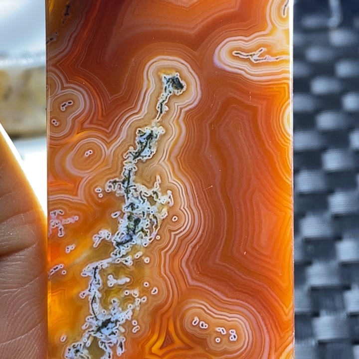 玛瑙/玉髓颈饰足银镀金镶嵌用****6