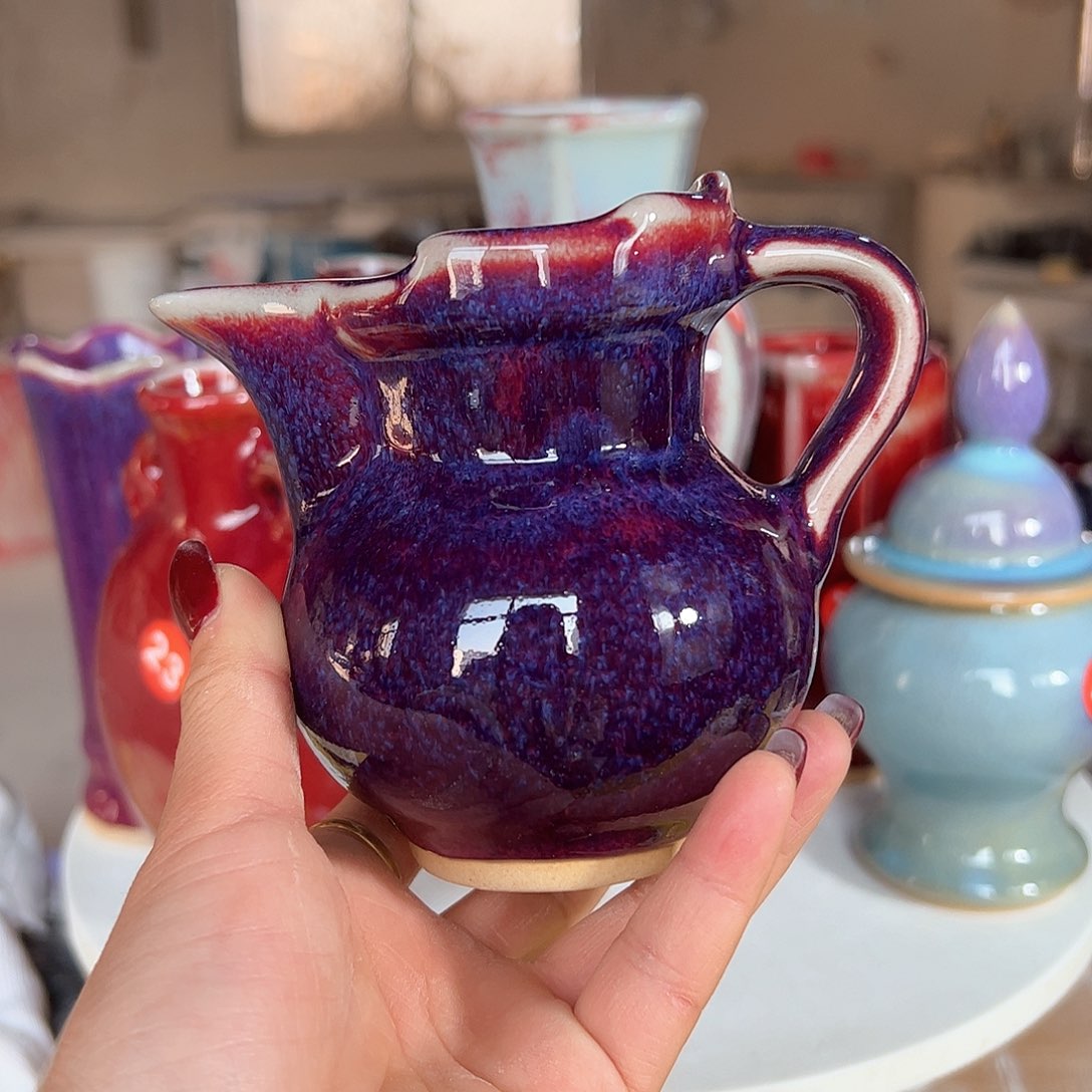 摆件郑家钧窑摆件