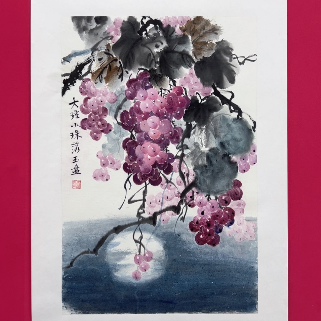 国画K****e孙长英老师作品欣赏