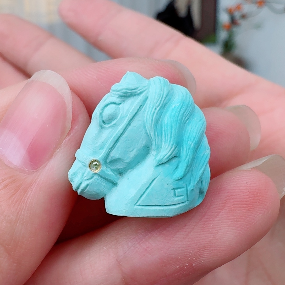 未镶嵌绿松石珠宝奇石