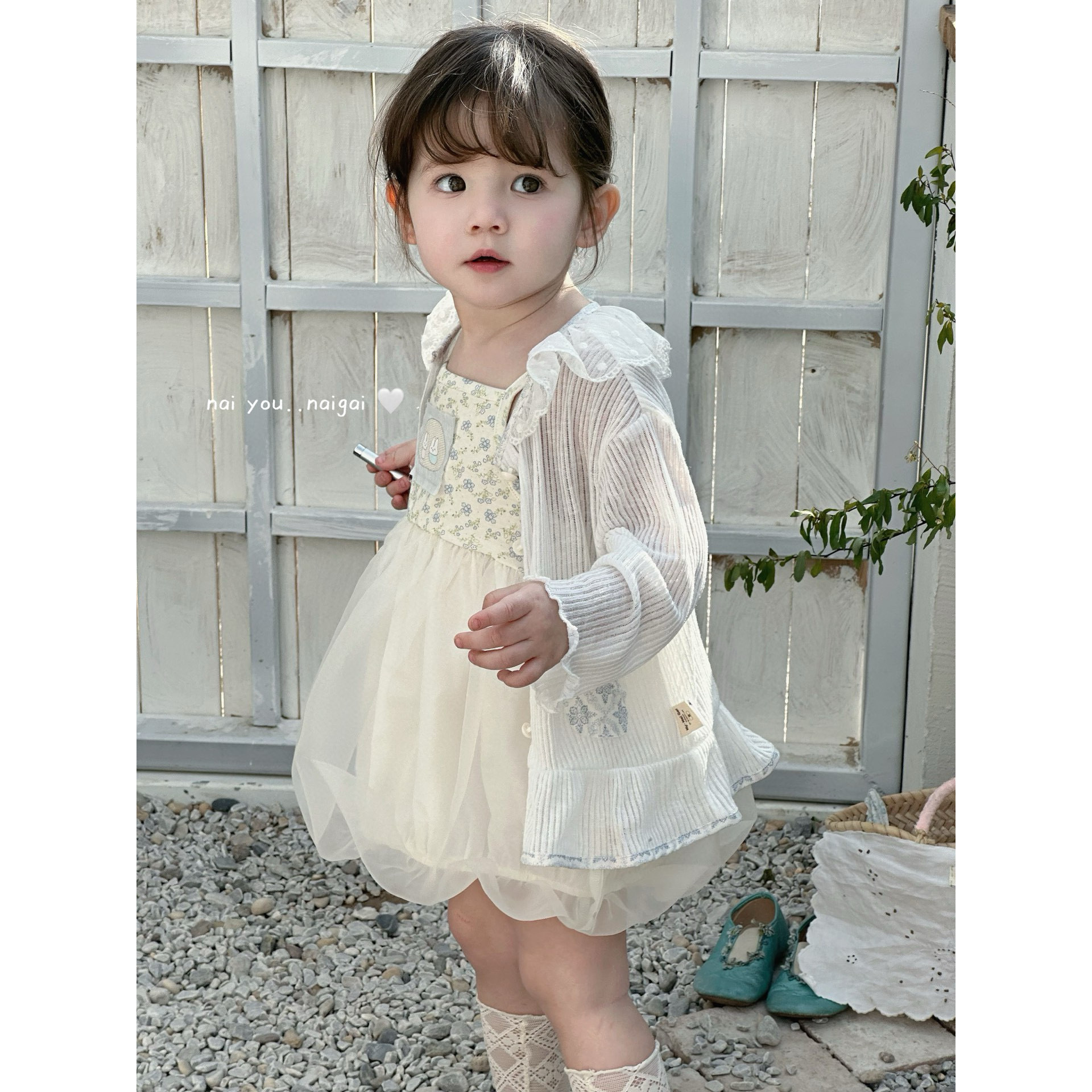 【NO退NO换】欢宝-奶盖-2025夏-编码0447-NG1790-甜美开衫