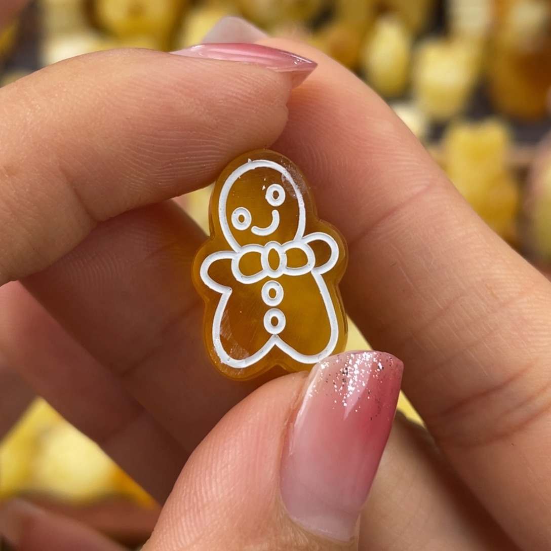 琥珀裸石未镶嵌蜜蜡