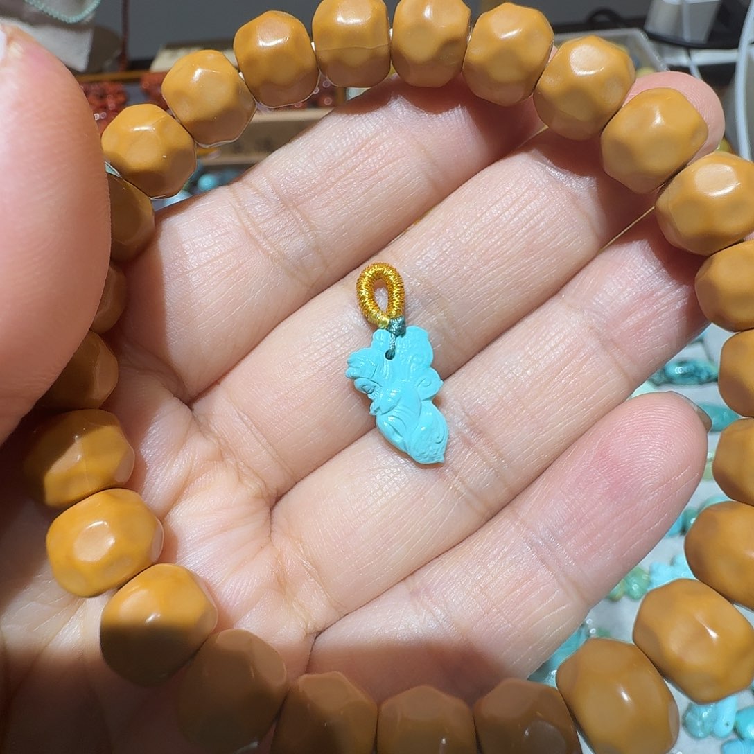 喵****猴头核桃手串猴头