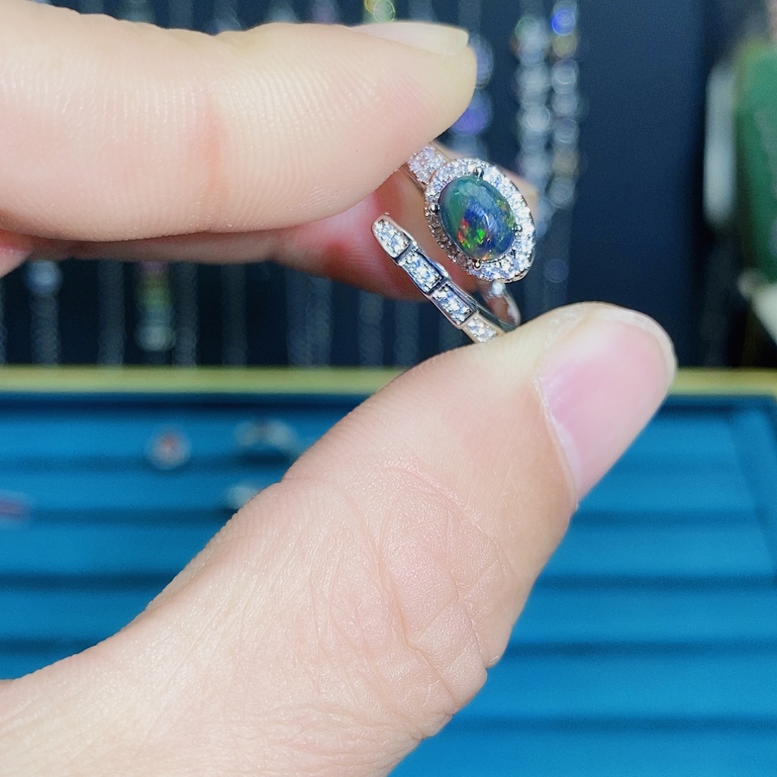 紫晶珠宝半成品银S925镶嵌