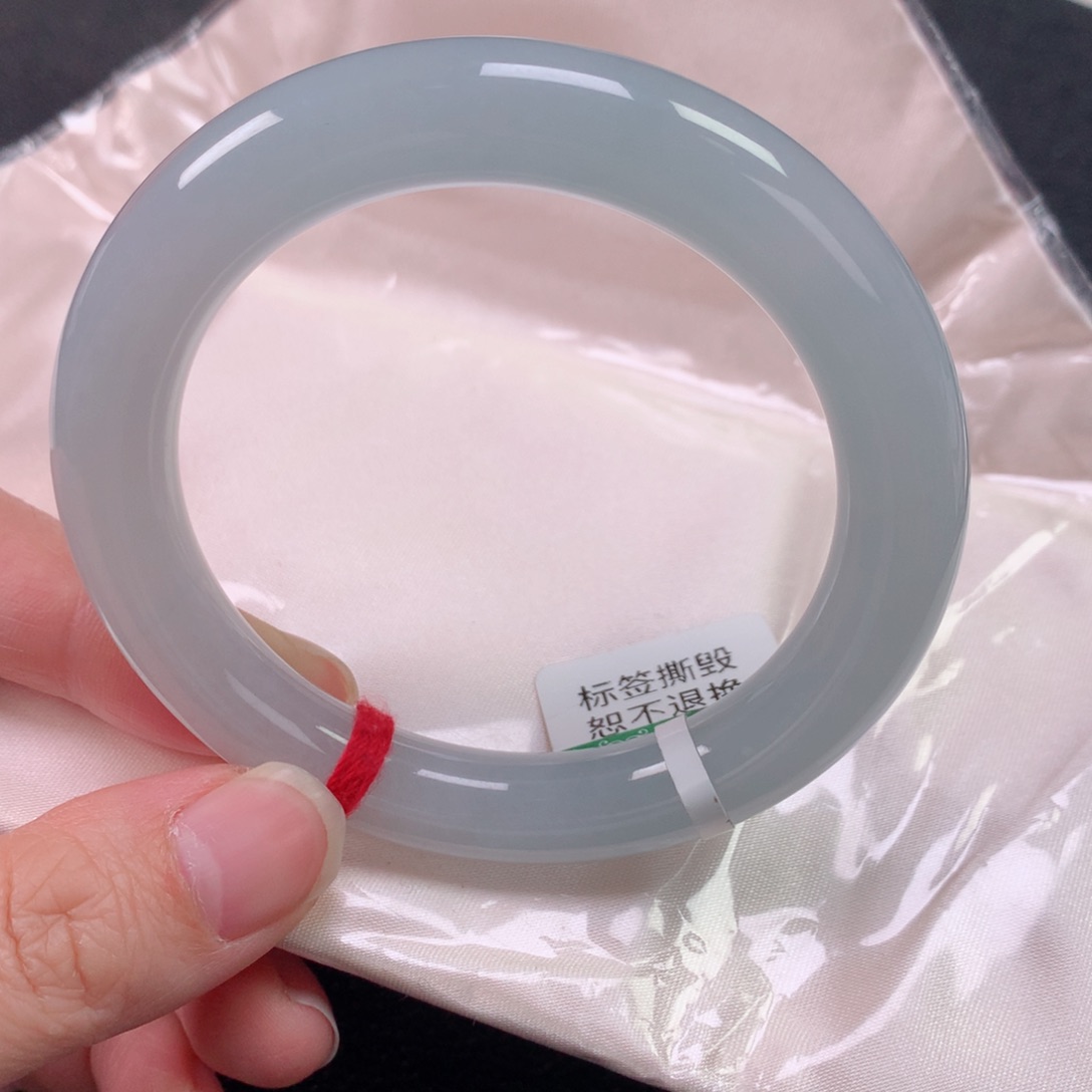 未镶嵌手镯翡翠缅甸天然翡翠手镯5556