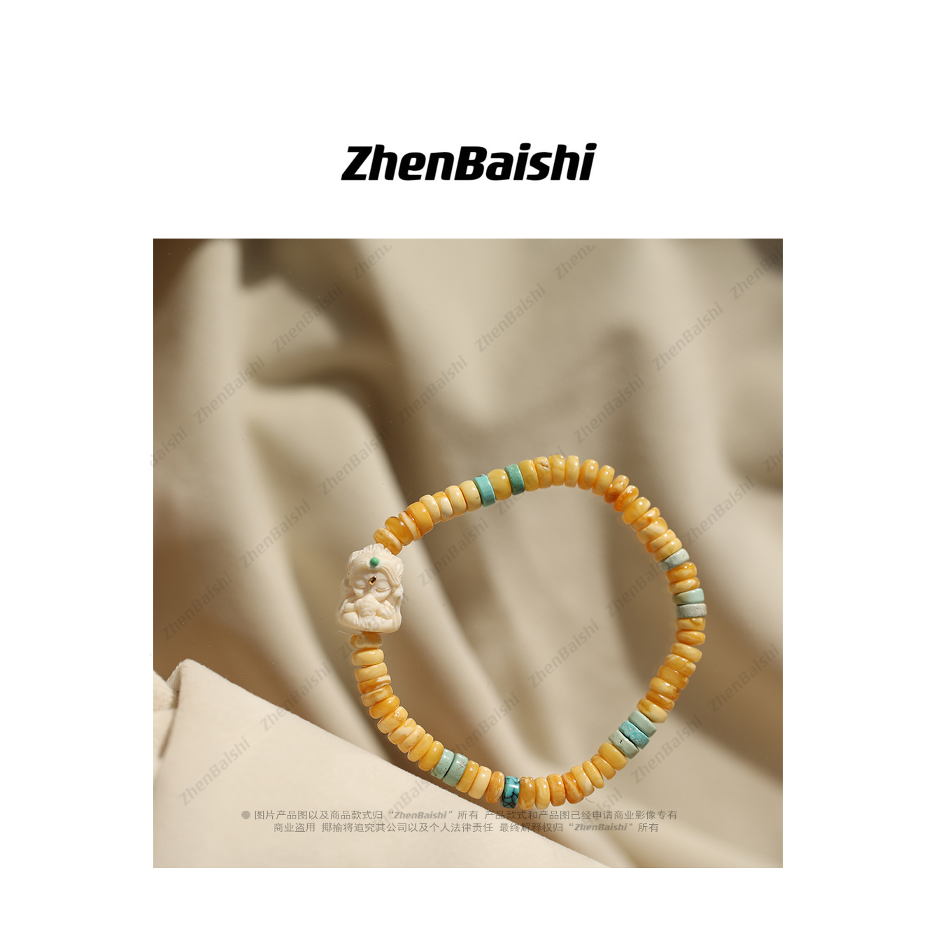 非金属仿水晶手链 小众设计手链男女情侣高级感气质手串【20032】