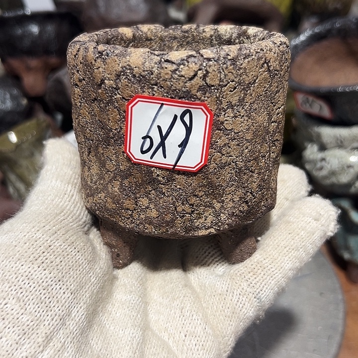 粗陶花盆制作就这样了