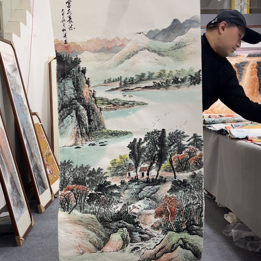 国画TH国画单幅任发