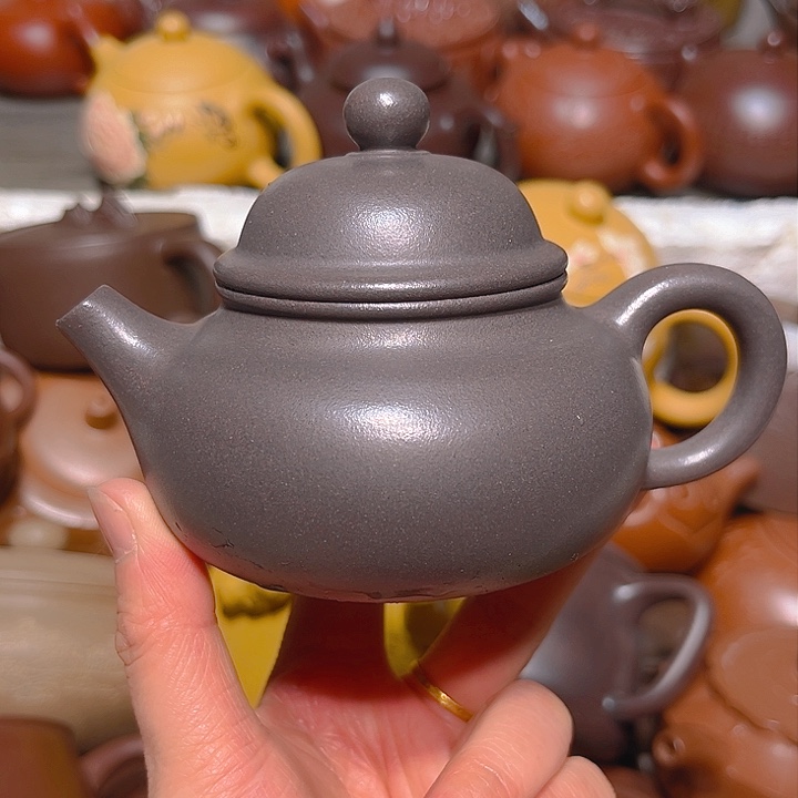 紫砂茶壶宜兴原矿紫砂壶150