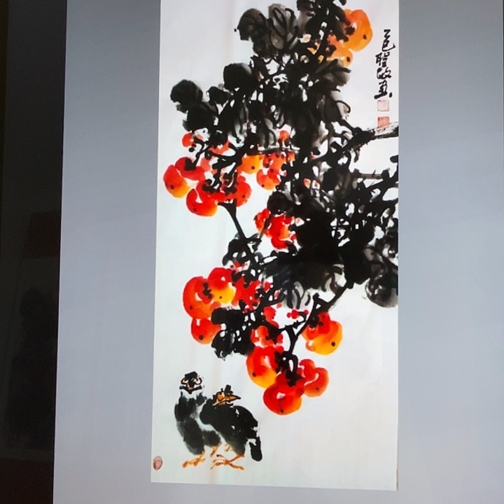 国画张圣敏先生纯手绘作品