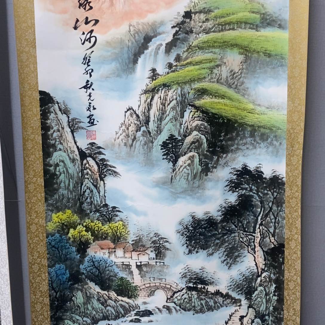 国画Y老师手笔手绘作品