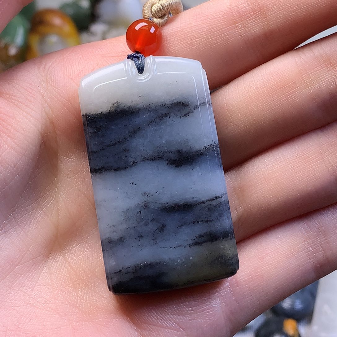 和田玉未镶嵌颈饰吴*少