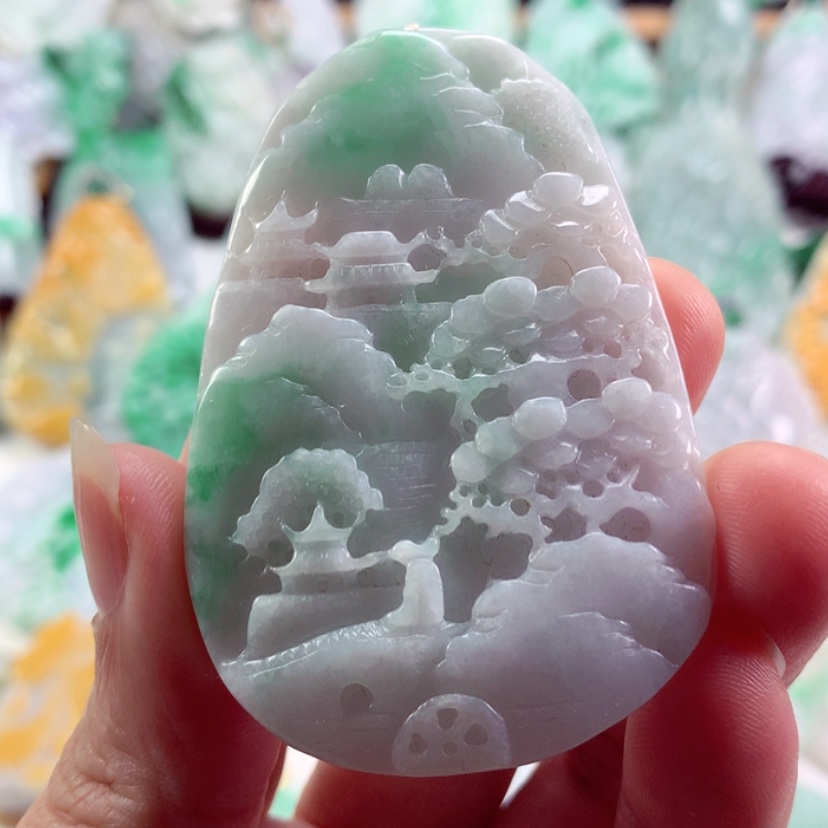 【闪购商品】翡翠未镶嵌吊坠(不含链)