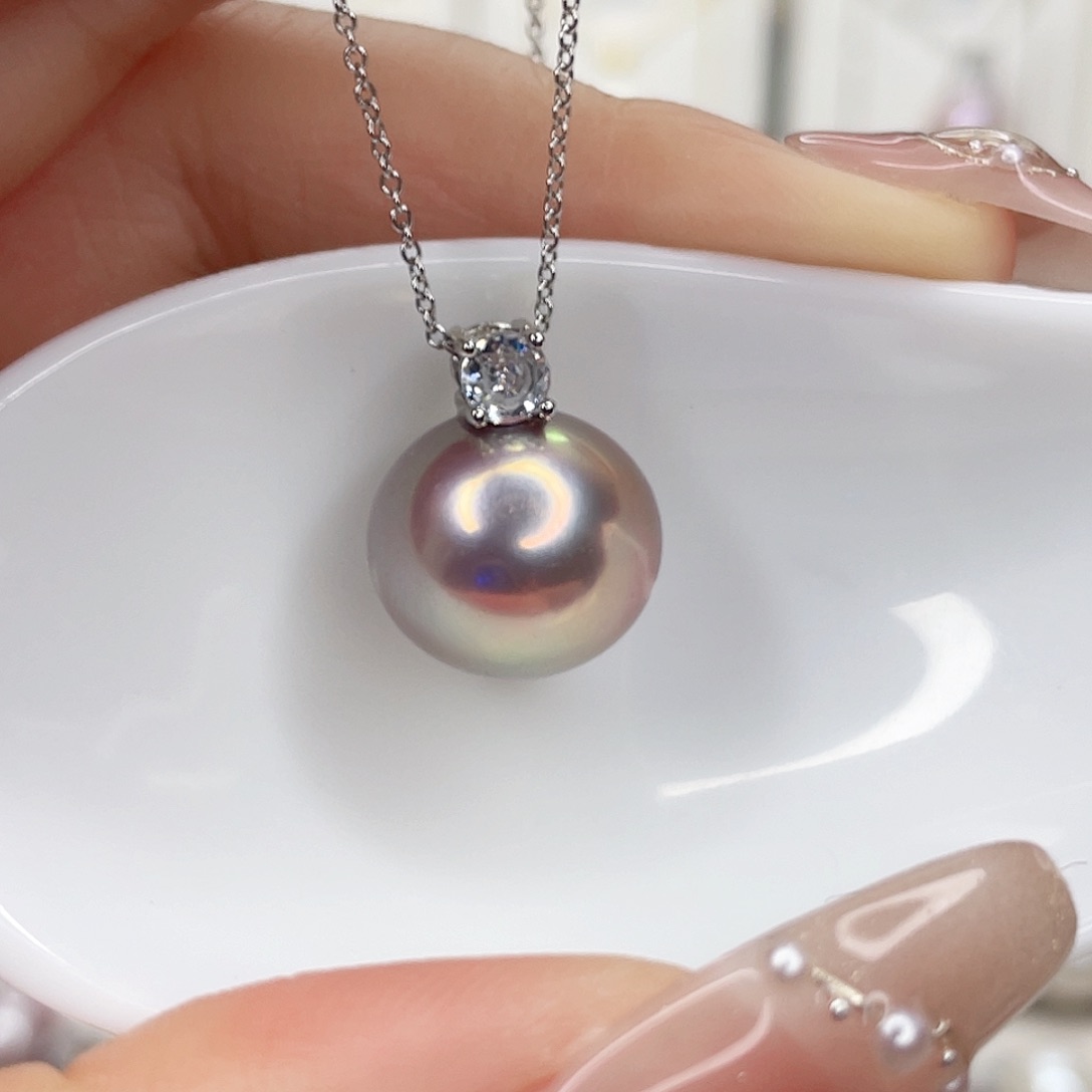 淡水珍珠未镶嵌吊坠(赠链)