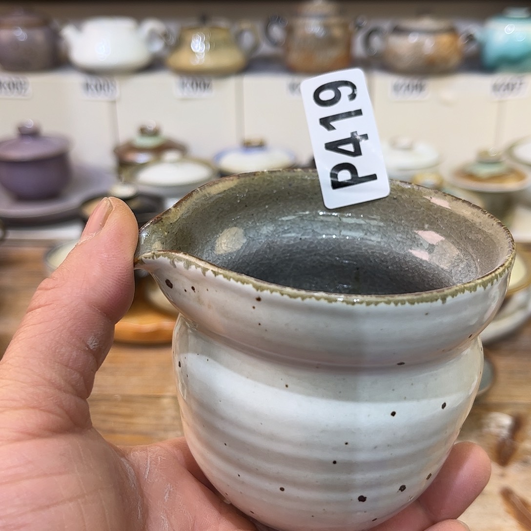 白泥茶杯陶瓷艺术