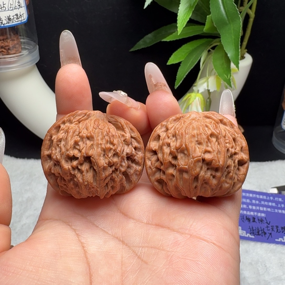 文玩核桃把件41山地磨