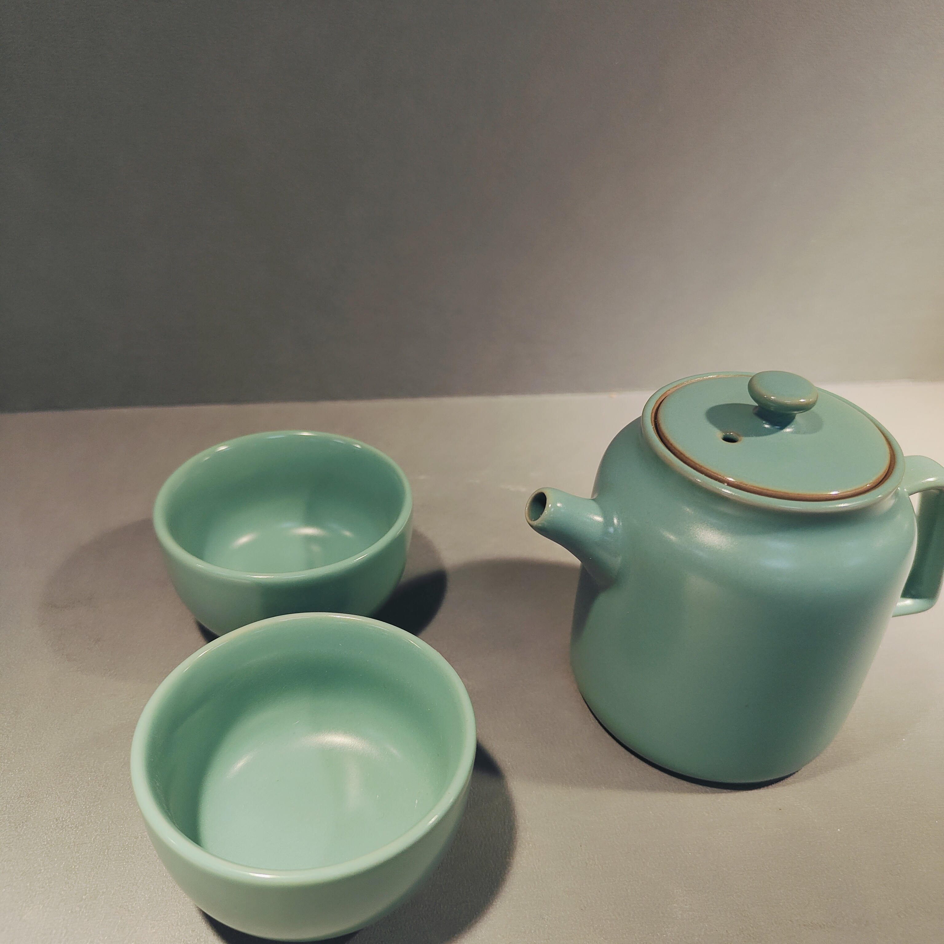 复古汝窑高士壶家用泡茶陶瓷功夫茶具单壶