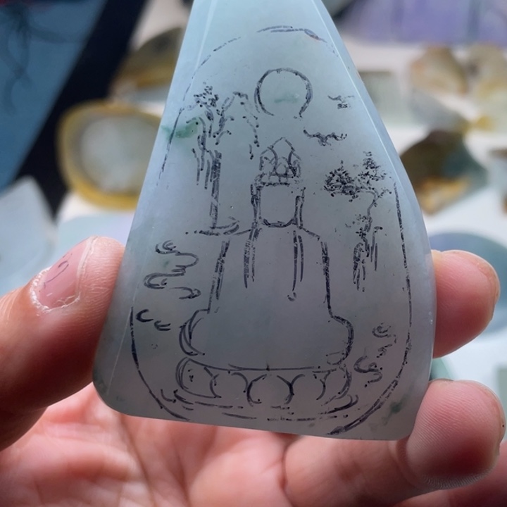 定制翡翠未镶嵌翡翠料子