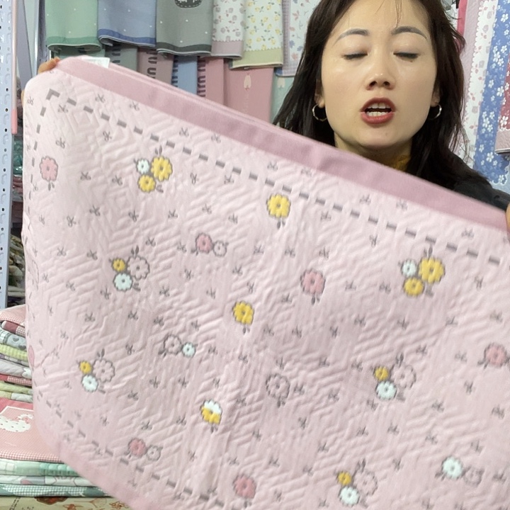 棉特价促销浅粉蝴蝶结