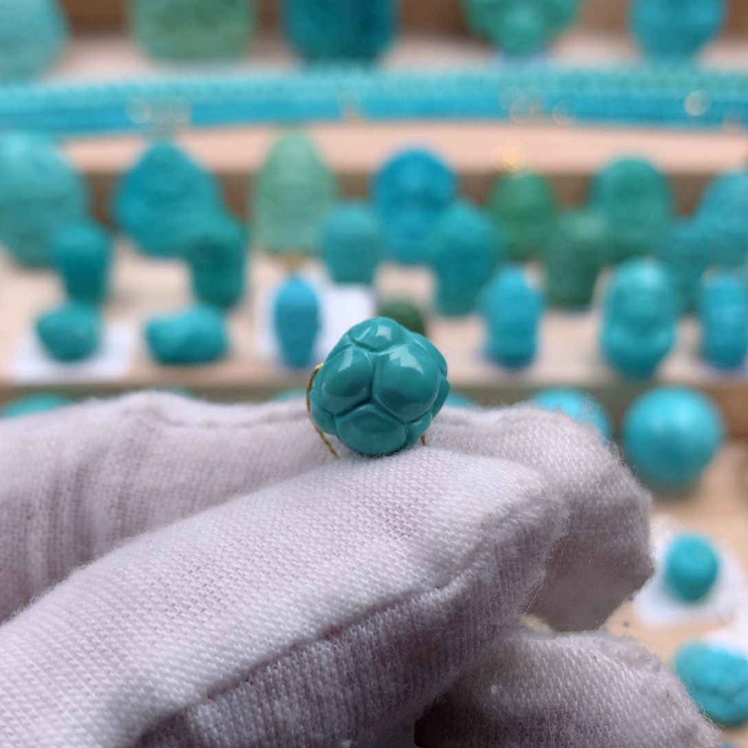 绿松石珠宝奇石未镶嵌