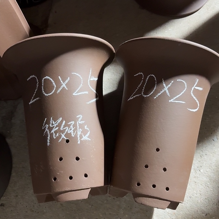 紫砂花盆宜兴紫砂花盆源头2只