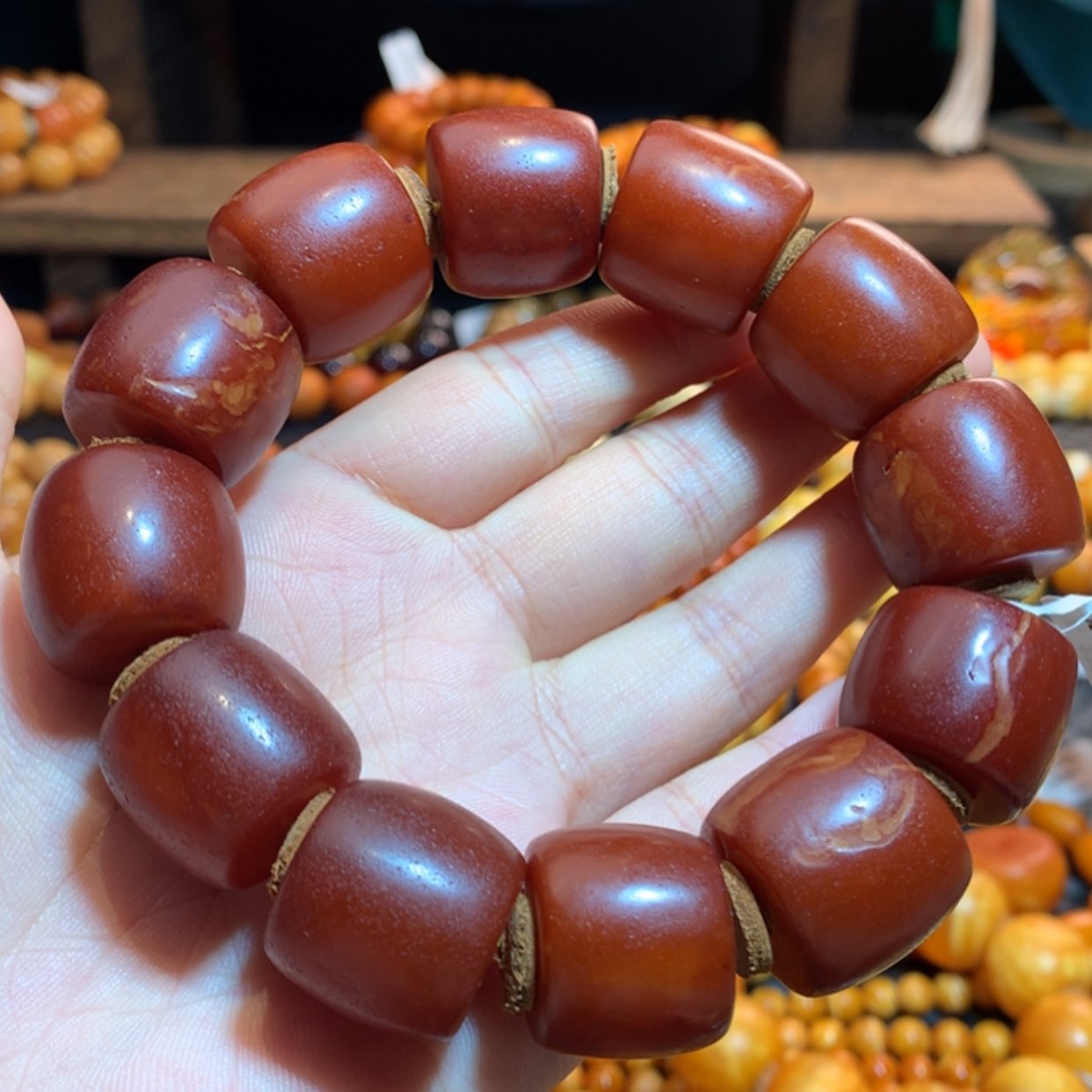 【闪购商品】手串蜜蜡未镶嵌蜜蜡手串