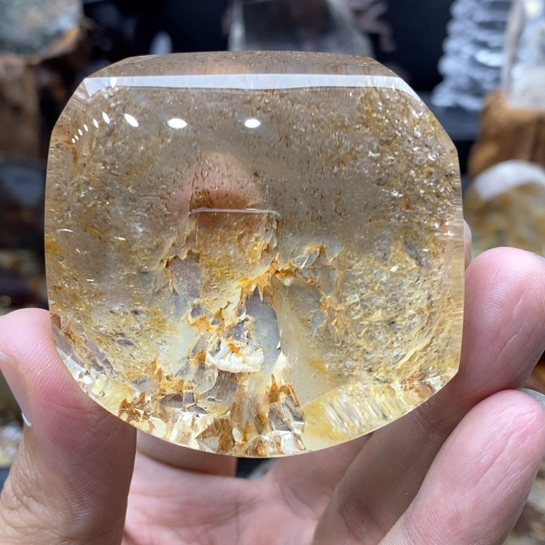 未镶嵌车挂水晶水晶